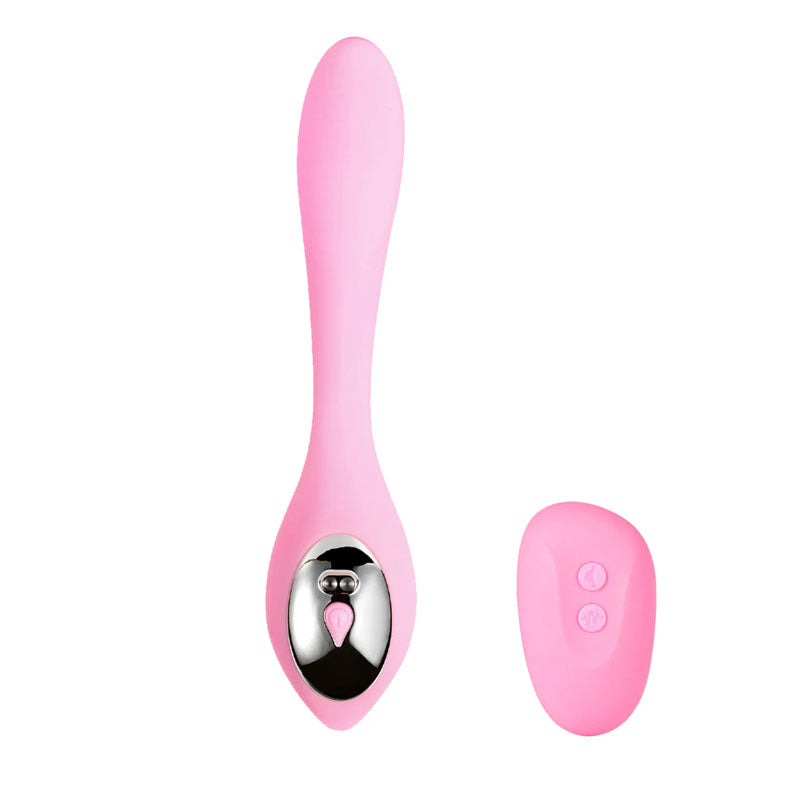 Maia Harmonie Bendable Vibrator with Wireless Remote - Pink