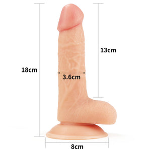 The Ultra Soft Dude - Flesh 7 Inch Dong