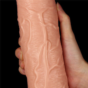 King Size 11 Inch Realistic Flesh Dildo