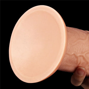 King Size 11 Inch Realistic Flesh Dildo