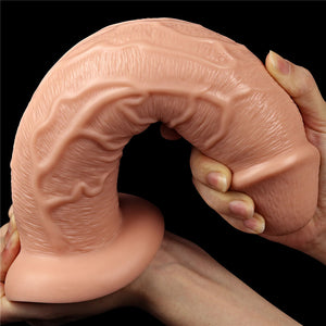 King Size 11 Inch Realistic Flesh Dildo