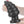 King Sized 7 Inch Vibrating Anal Cracker - Black Butt Plug