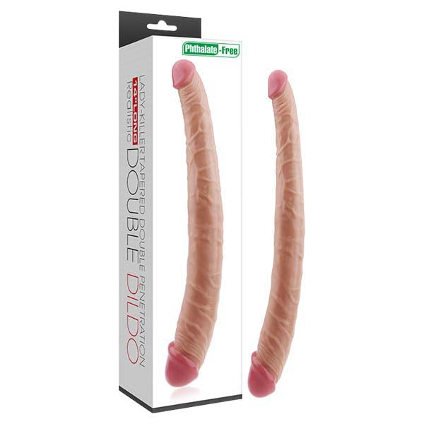 Lady-Killer Ultra Realistic Double Ended Flesh 14 Inch Dildo