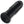 King Sized 8 Inch Anal Bumper Black Mega Butt Plug