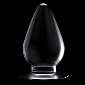 Flawless Clear Anal Butt Plug 4.5 Inch