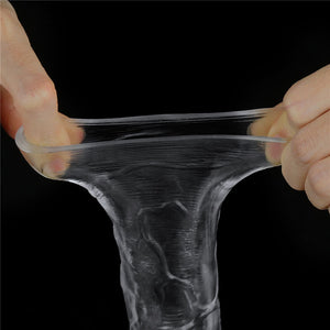 Flawless 2 Inch Clear Penis Extender Sleeve
