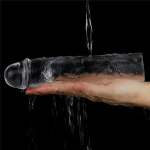Flawless 2 Inch Clear Penis Extender Sleeve