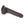 Sliding Skin Dual Layer 9 Inch Brown Dong with Flexible Skin