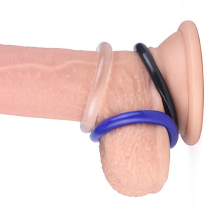 Power Plus Triple Donut Rings - Set of 3