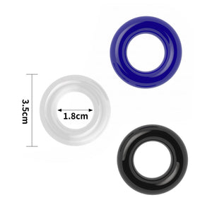 Power Plus Triple Donut Rings - Set of 3