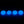 Lumino Play Glow in the Dark Blue Cock Rings - Set of 4