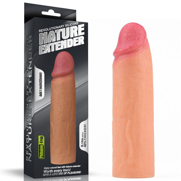 Nature Extender 1 Inch Flesh Penis Sleeve