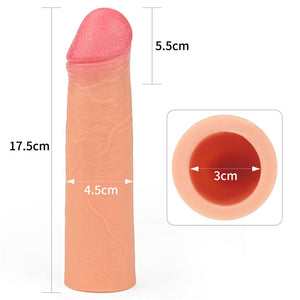 Nature Extender 2 Inch Flesh Penis Sleeve