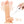 Ingen Easy Strap-On Set - Flesh 7.5 Inch Vibrating Strap-On