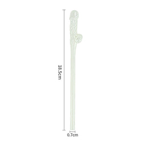 Jokes & Parties Willy Straws - Glow In The Dark - 9 Pack