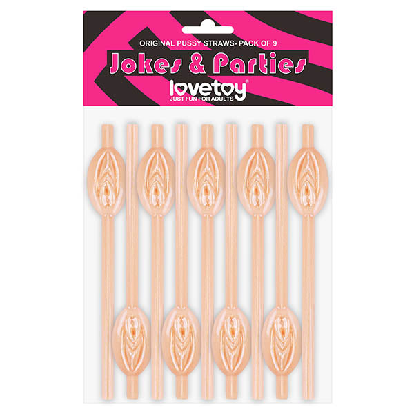 Jokes & Parties Original Pussy Straws - 9 Pack