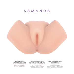 Kokos Big Hip Samanda - Flesh Missionary Style Masturbator