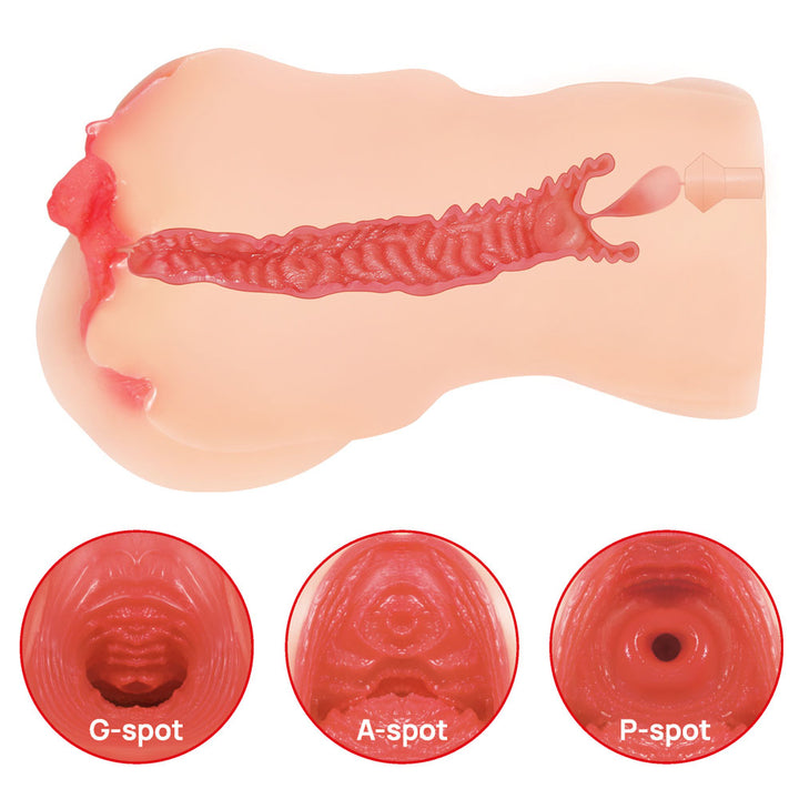 Kokos Maria Onahole 003 - Flesh Dual Layer Vagina Stroker