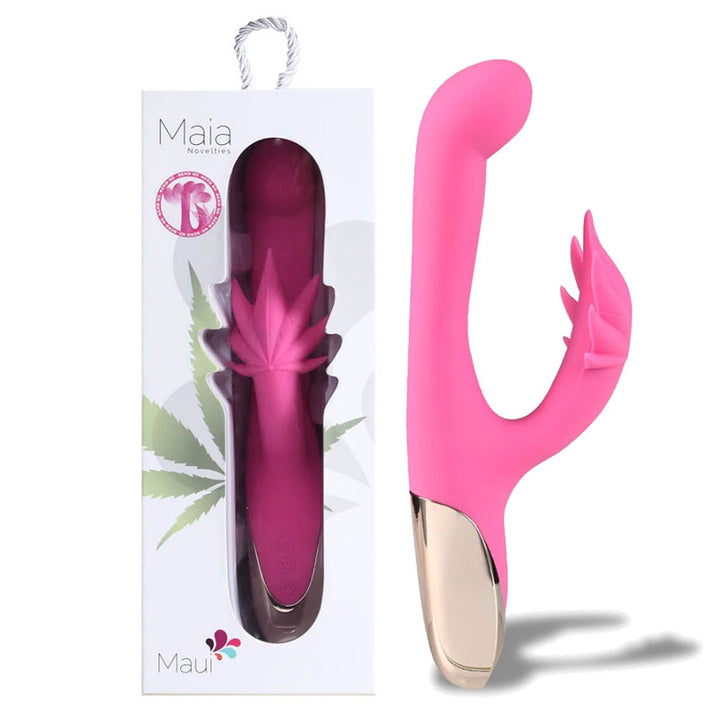 Maia Maui 420 Rechargeable Vibrator - Pink