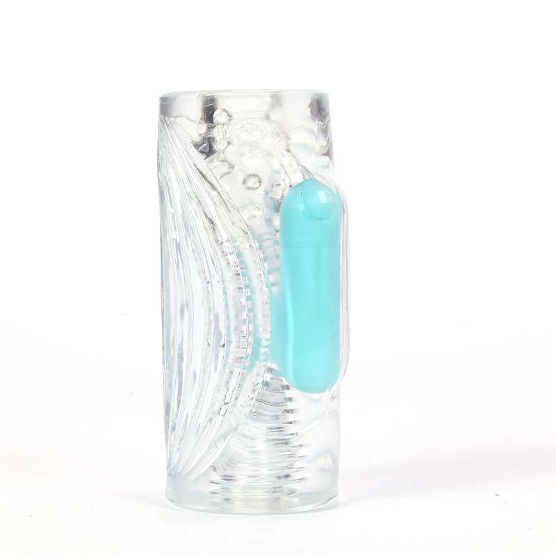 Maia Aster - Vibrating Stroker Sleeve - Clear