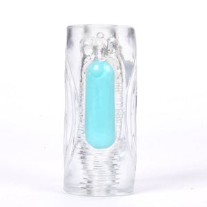 Maia Aster - Vibrating Stroker Sleeve - Clear