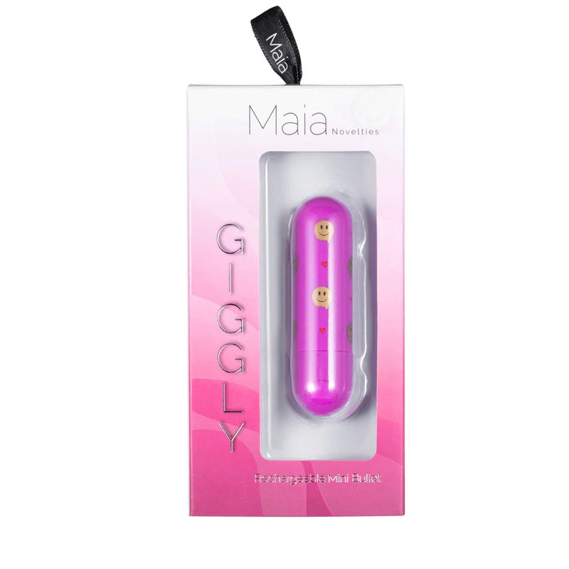 Maia Giggly Super Charged Mini Bullet - Pink