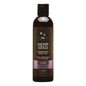Hemp Seed Massage & Body Oil - Lavender 237ml
