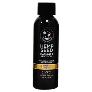 Hemp Seed Massage & Body Oil - Dreamsicle (Tangerine & Plum) 59ml