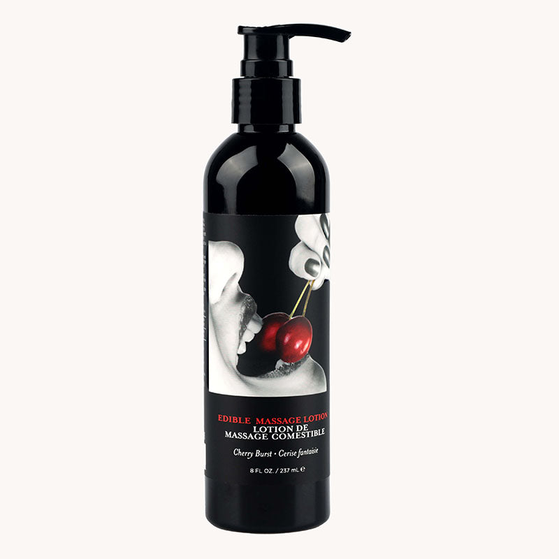 Edible Massage Lotion - Cherry Flavoured - 237ml