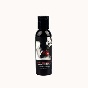 Earthy Body Edible Massage Lotion - Cherry Flavour 60ml