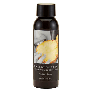 Earthly Body Edible Massage Oil - Pineapple Flavour 59ml