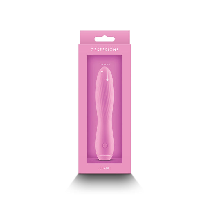 Obsessions Clyde Classic Vibrator - Light Pink