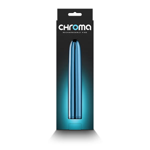 Chroma 7 Inch Metallic Vibrator - Teal