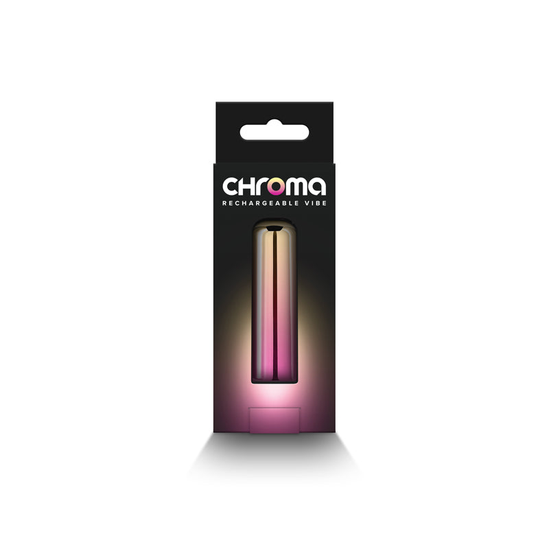 Chroma Sunrise Small Bullet - Metallic Pink/Gold