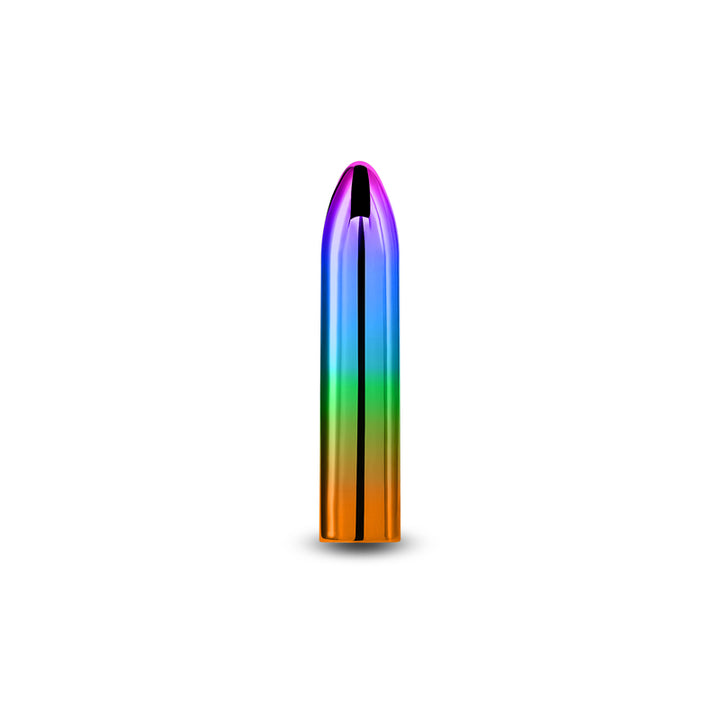 Chroma Rainbow Medium Mini Vibrator - Metallic Rainbow