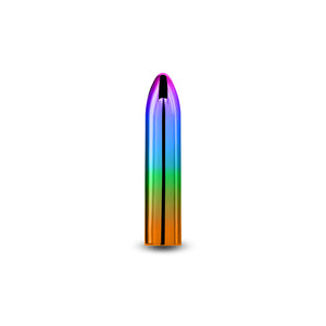 Chroma Rainbow Medium Mini Vibrator - Metallic Rainbow