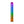 Chroma Rainbow Large Slim Vibrator - Metallic Rainbow