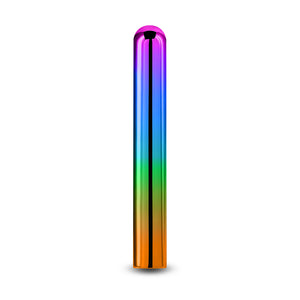 Chroma Rainbow Large Slim Vibrator - Metallic Rainbow