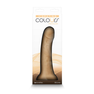 Colours Pleasures 7 Inch Vibrating Dong - Flesh