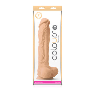 Colours Pleasures 10 Inch Dong - Flesh