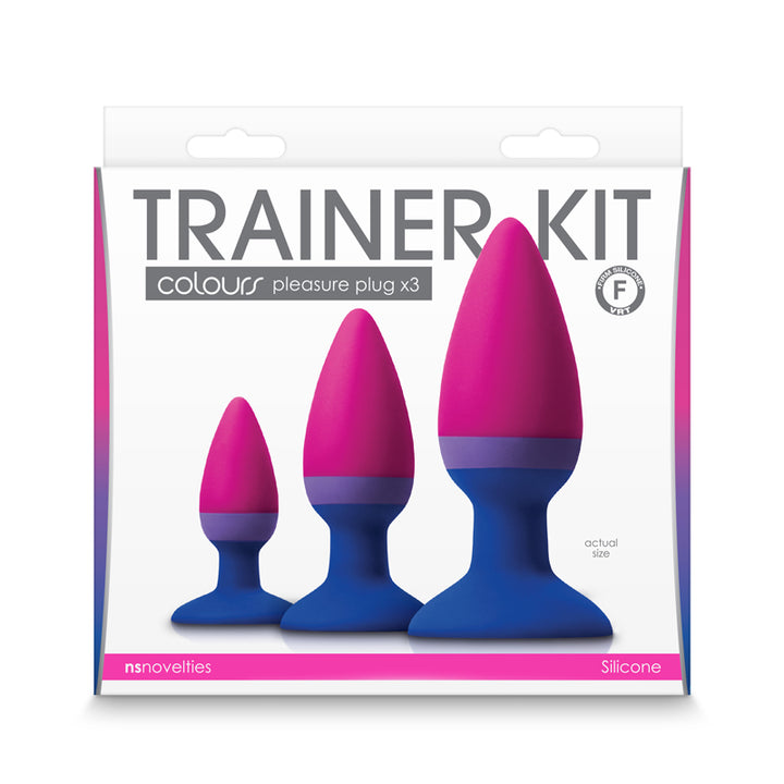 Colours Butt Plugs Trainer Kit - Multicolour