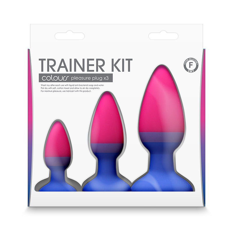 Colours Butt Plugs Trainer Kit - Multicolour