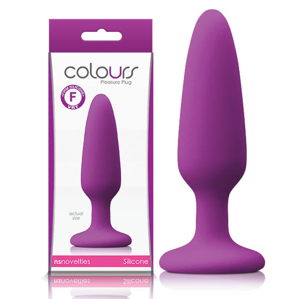 Colours Pleasures Purple Small Butt Plug