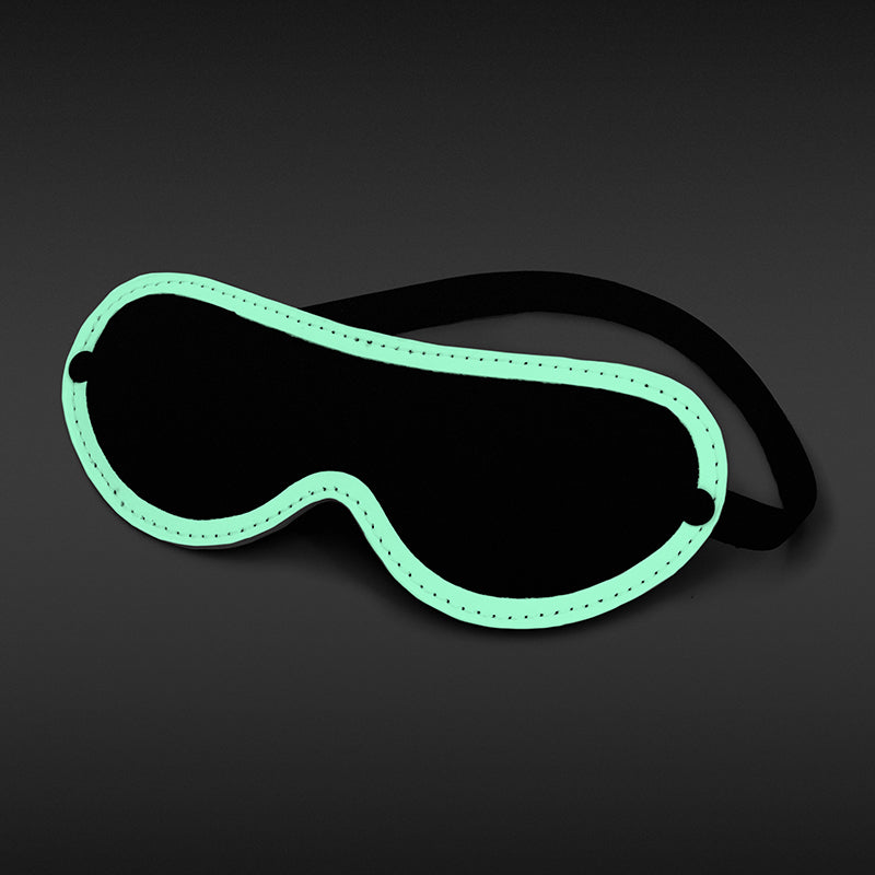 GLO Bondage Blindfold - Glow In Dark