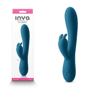 INYA Luv Bunny Rabbit Vibrator - Dark Teal