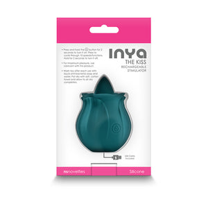 InYaThe Kiss - Dark Teal - Stimulator