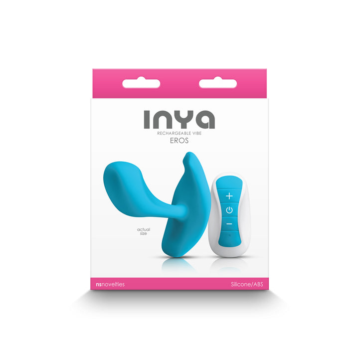 InYa Eros Internal Vibrator with Remote - Blue
