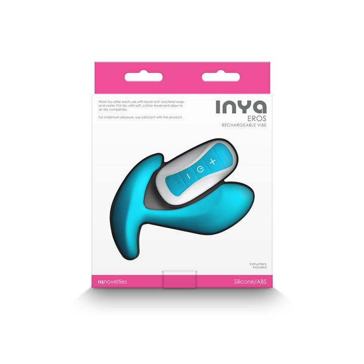 InYa Eros Internal Vibrator with Remote - Blue
