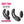INYA Utopia - Black - Couples Dual Stimulator with Remote Control