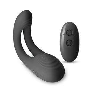 INYA Utopia - Black - Couples Dual Stimulator with Remote Control